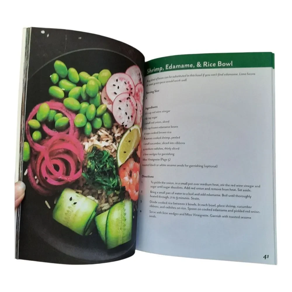 Bowls Made Simple Cookbook with Green Cover